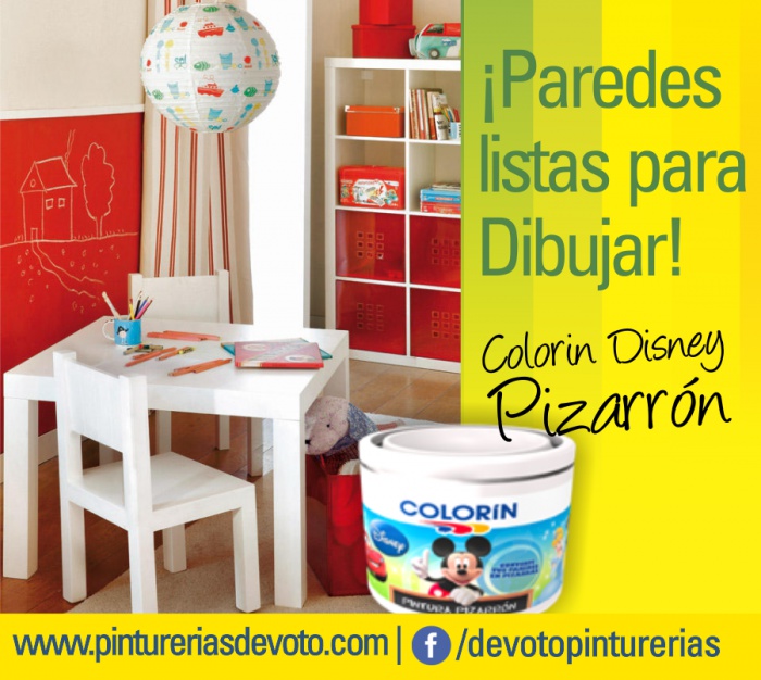 Paredes listas para dibujar